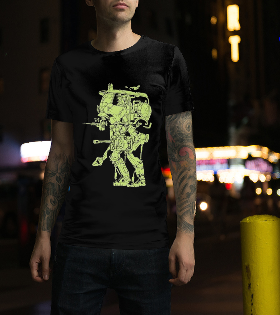 Wolf Parade Thin Mind Mech Walker Concept T-Shirt