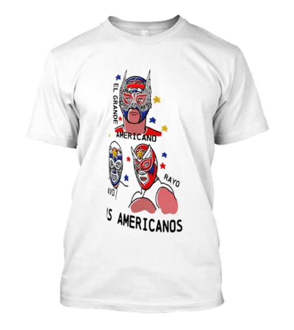 El Grande Americano Mu Muyo Mayo Es Americanos T-Shirt