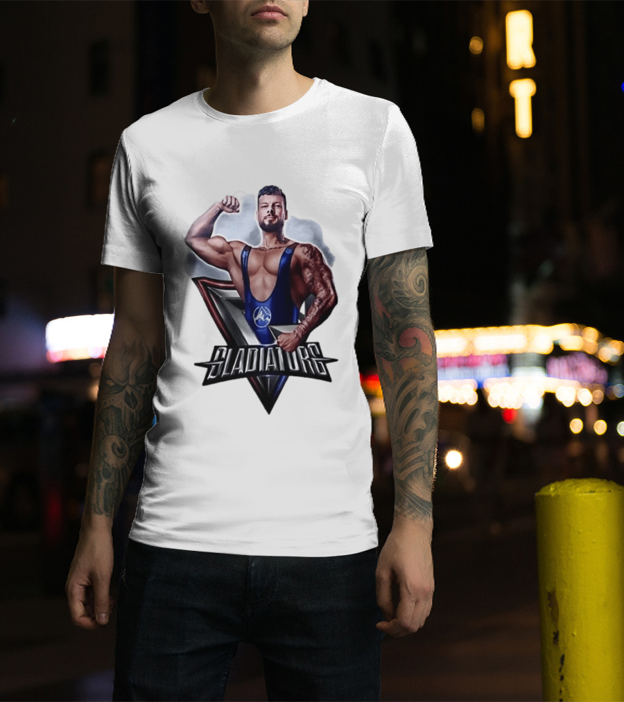 Gladiators TV Series Iconic Bodybuilder Pose T-Shirt