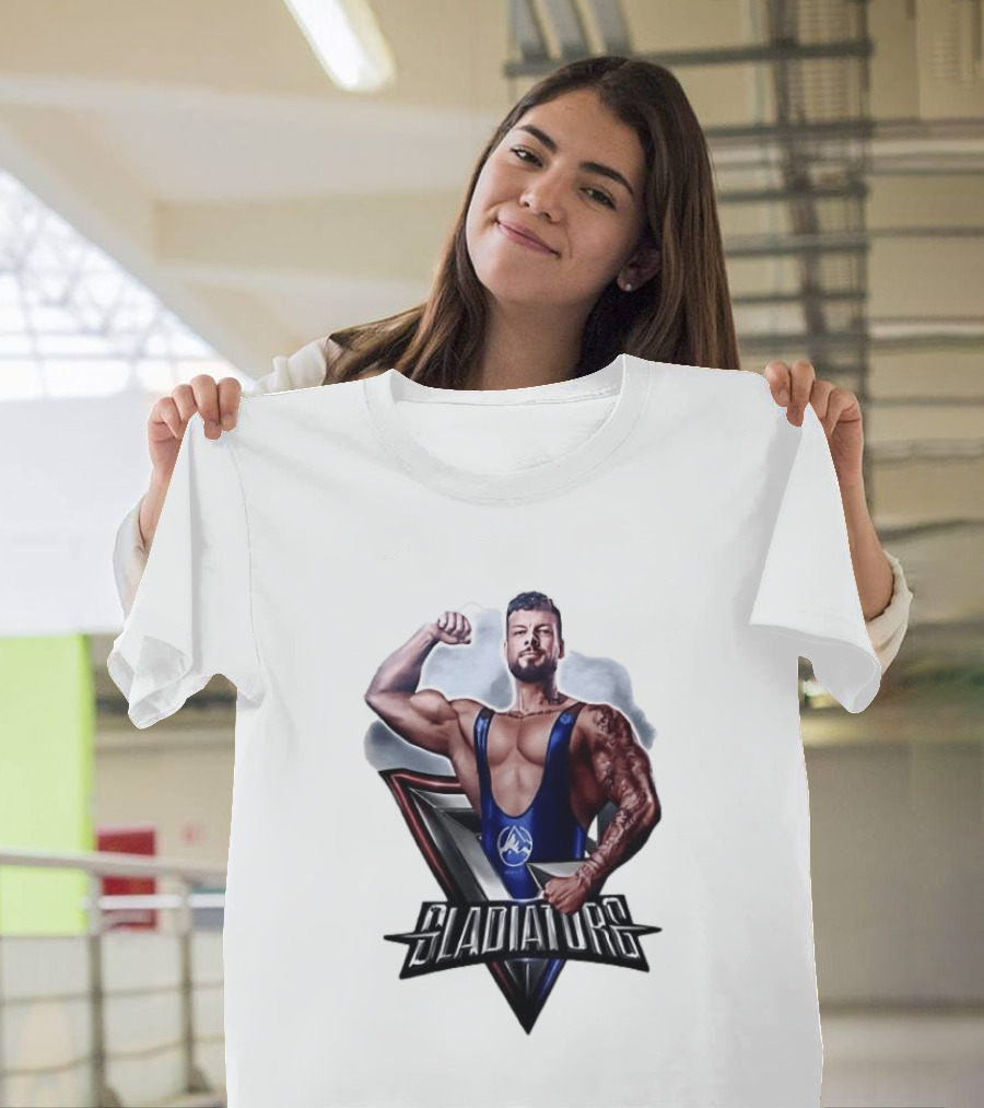 Gladiators TV Series Iconic Bodybuilder Pose T-Shirt
