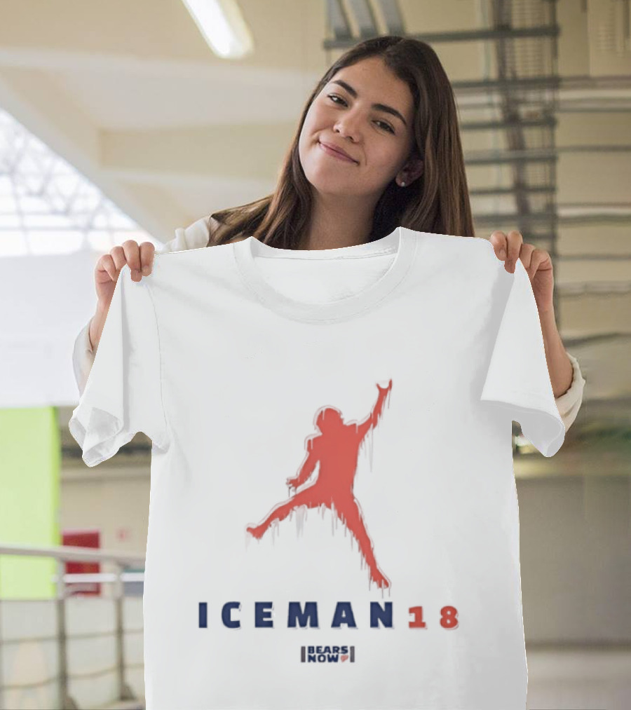 Iceman 18 Chicago Bears Caleb Williams Jumpman T-Shirt