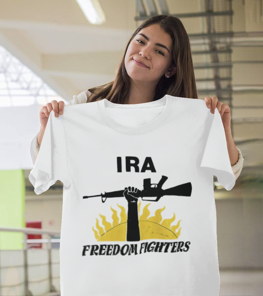 IRA Freedom Fighters Rifle Sunburst T-Shirt