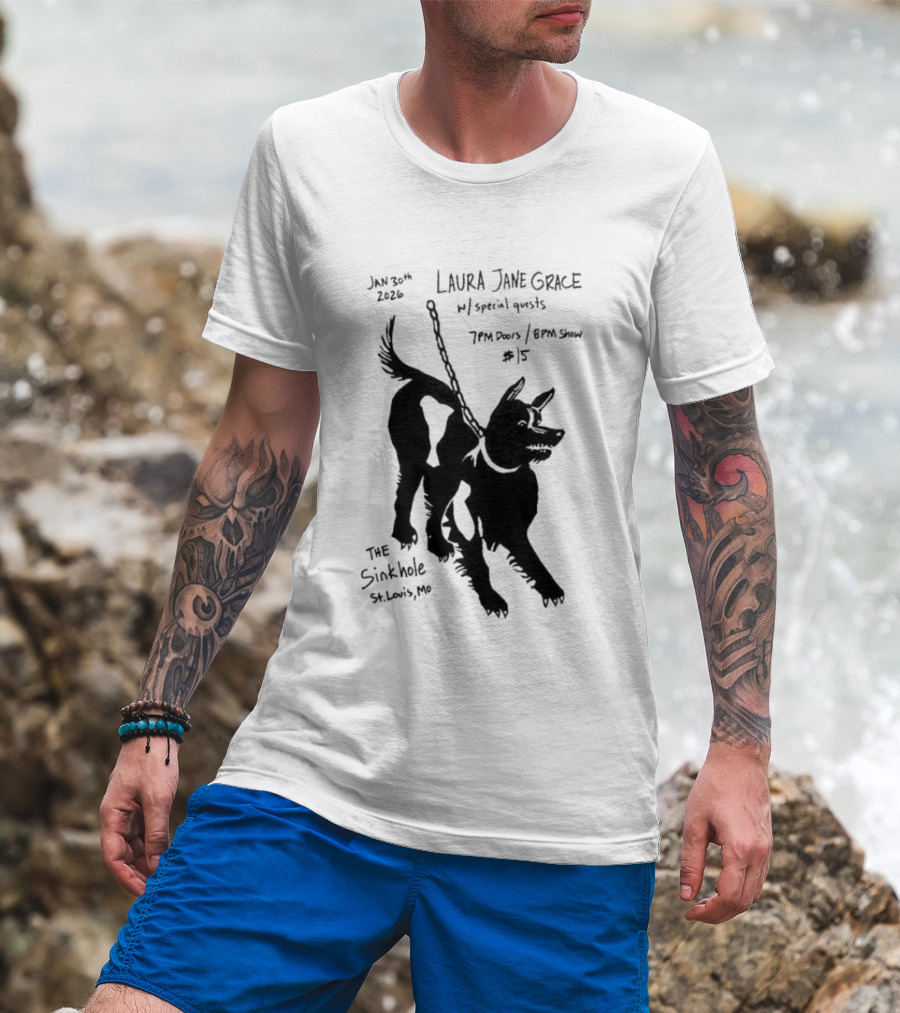 Laura Jane Grace With Special Guests The Sinkhole St Louis MO January 30 2026 T-Shirt