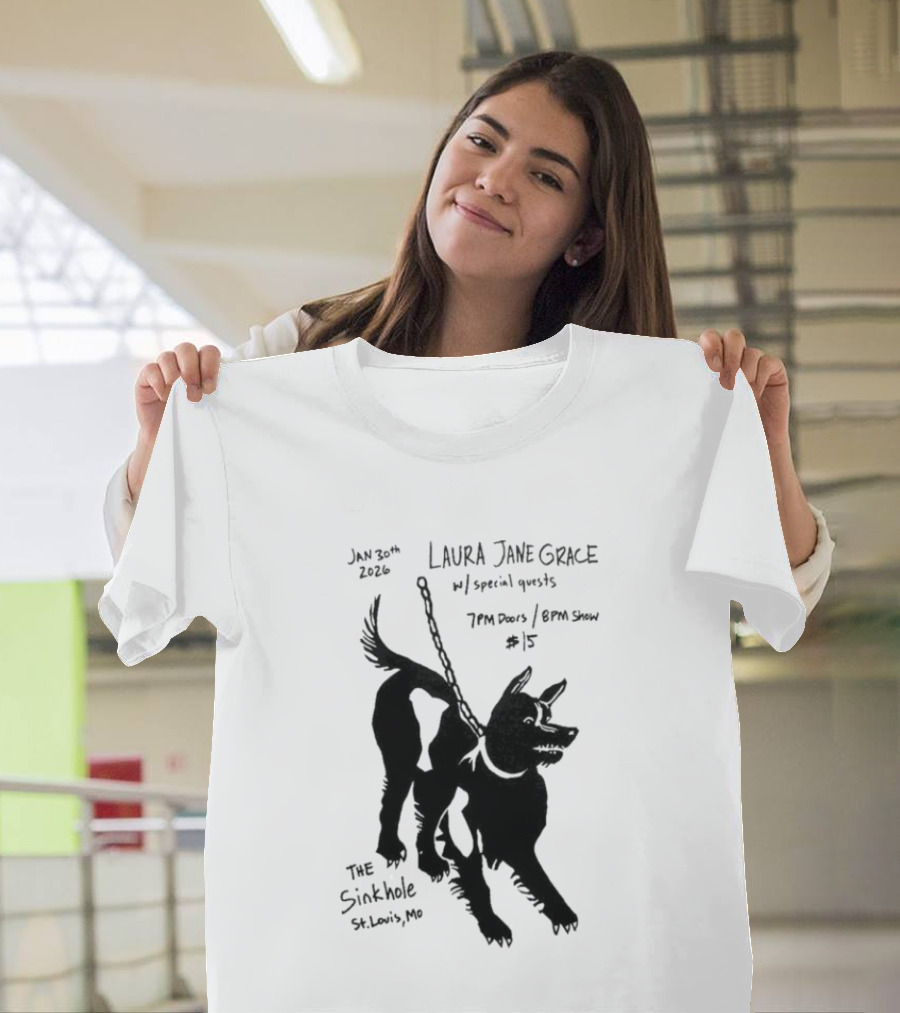 Laura Jane Grace With Special Guests The Sinkhole St Louis MO January 30 2026 T-Shirt