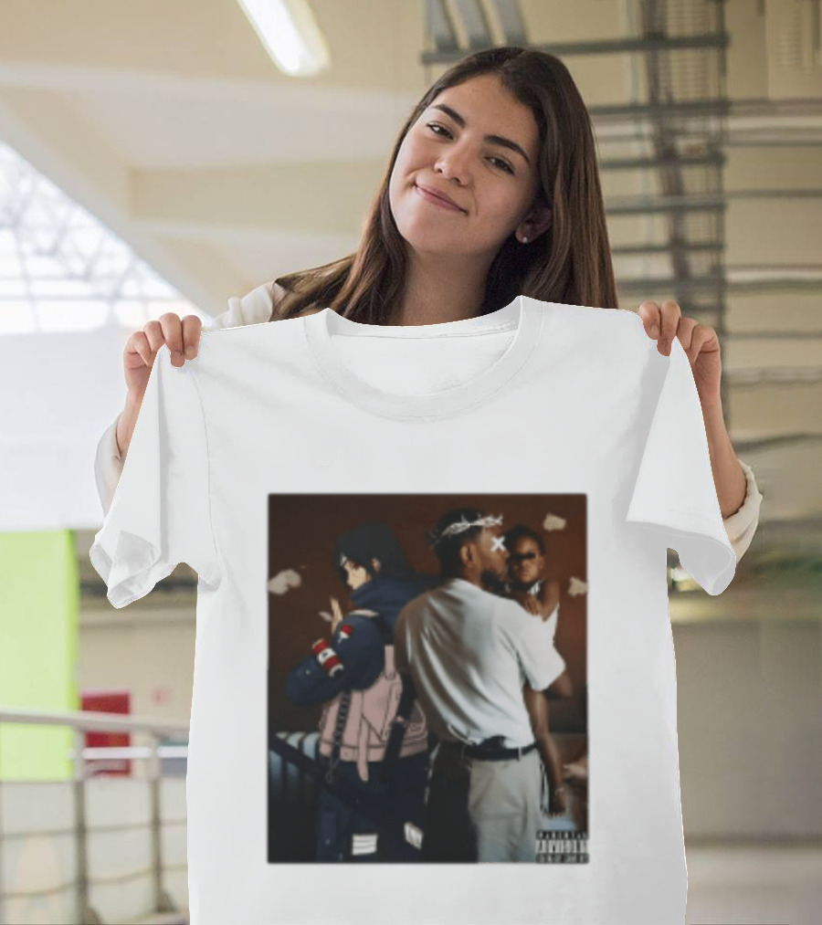 Mr Morale Kendrick Lamar Naruto Sasuke Collaboration T-Shirt
