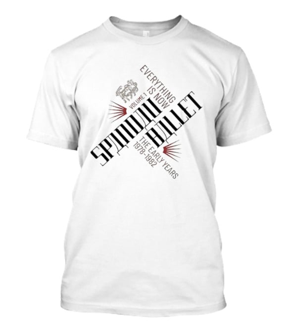 Spandau Ballet Everything Is Now The Early Years 1978 1982 T-Shirt