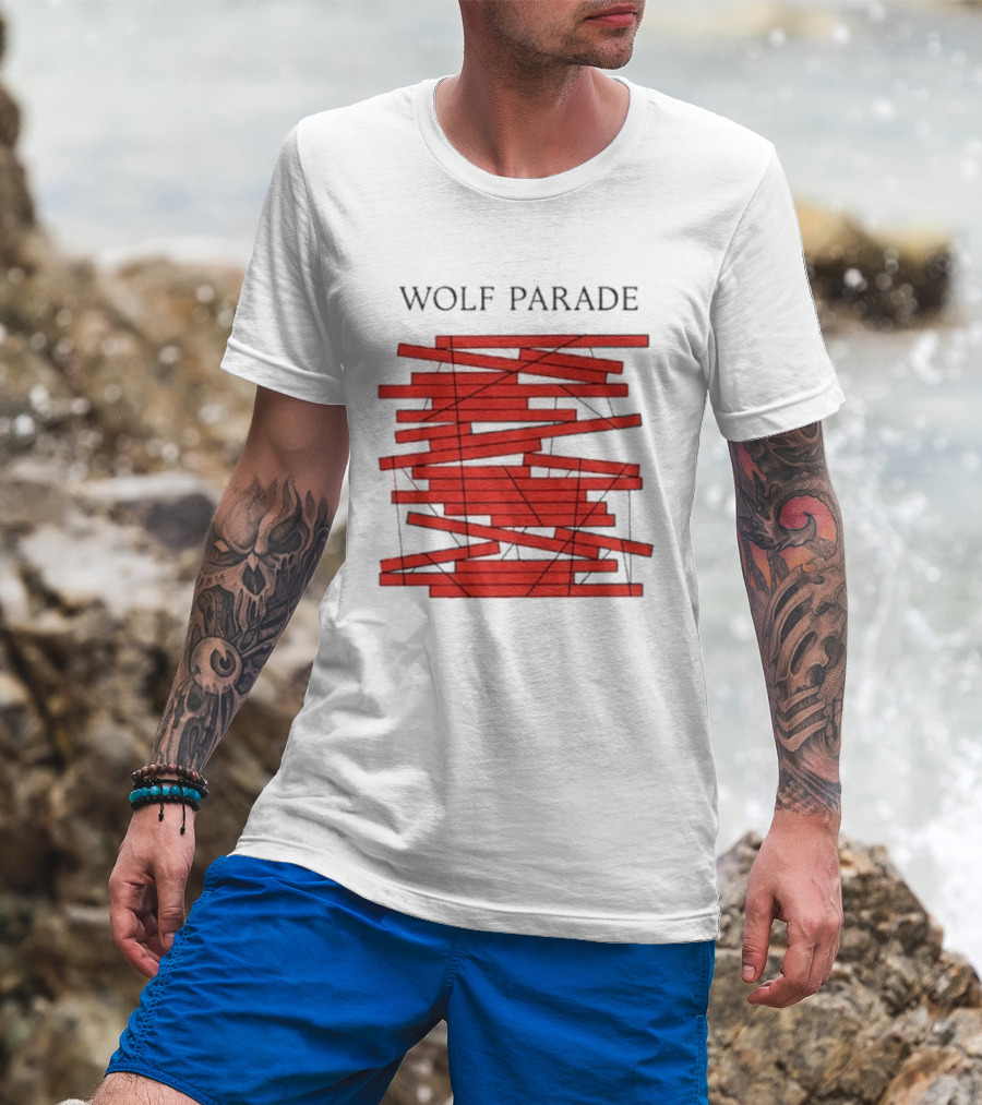 Wolf Parade Cry Cry Cry Album T-Shirt
