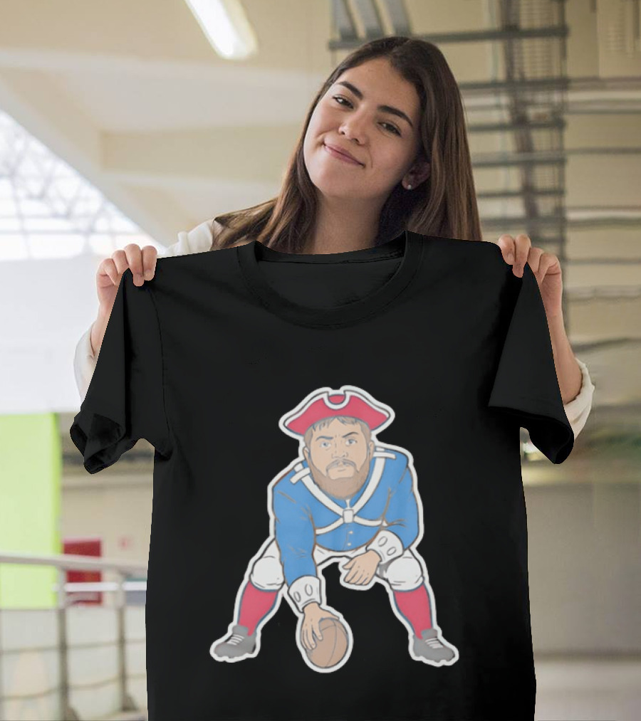 Best Section 10 Football Colonial Style Quarterback In Revolutionary War Uniform T-Shirt