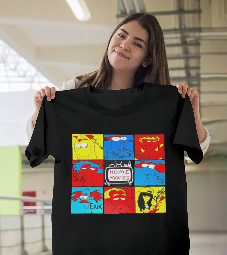 Home Movies Brendon Coach McGuirk Melissa Jason Paula Erik Mr. Lynch Dwaine T-Shirt