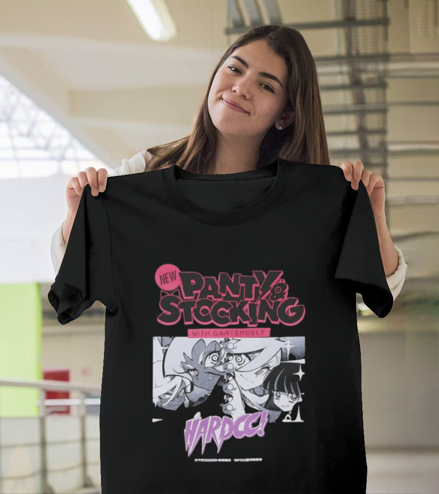 New Panty & Stocking With Garterbelt Hardcore Anime T-Shirt