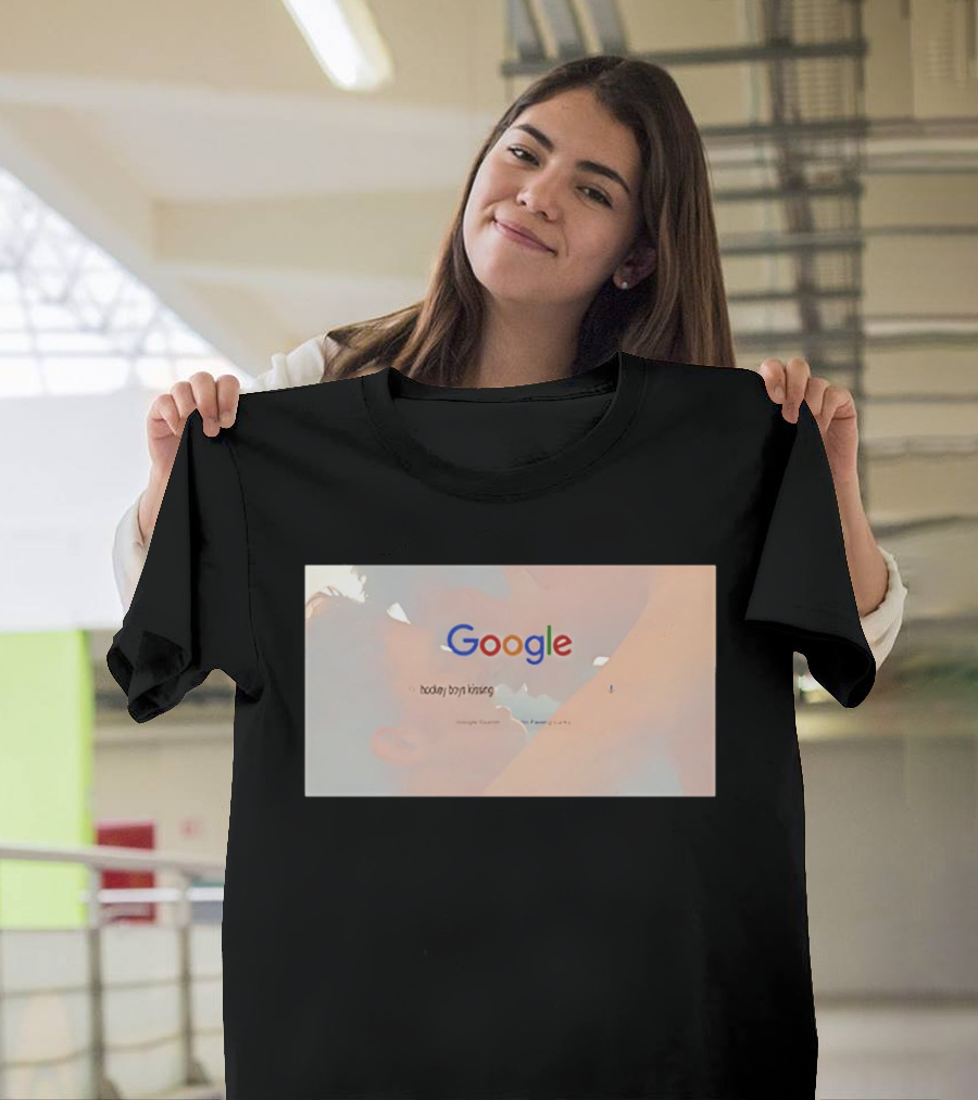 Google Shane And Ilya Hockey Boys Kissing Page T-Shirt
