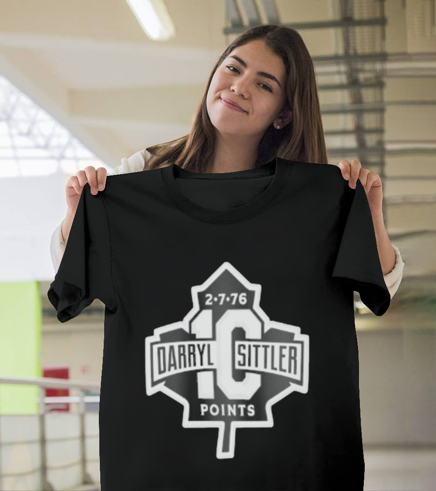 Toronto Maple Leafs Darryl Sittler 10 Points 2 7 76 T-Shirt