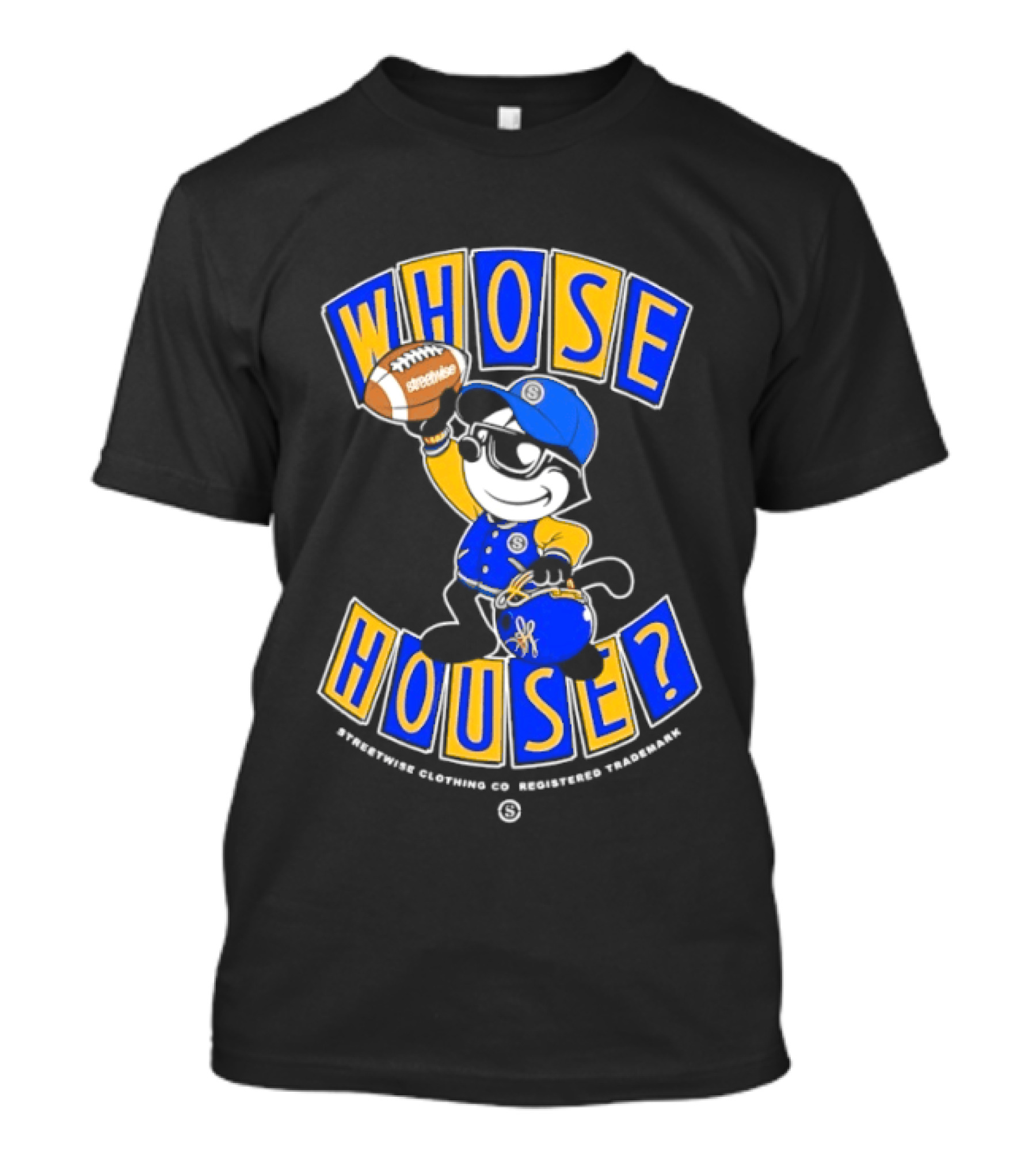 Whose House? Streetwise Football T-Shirt