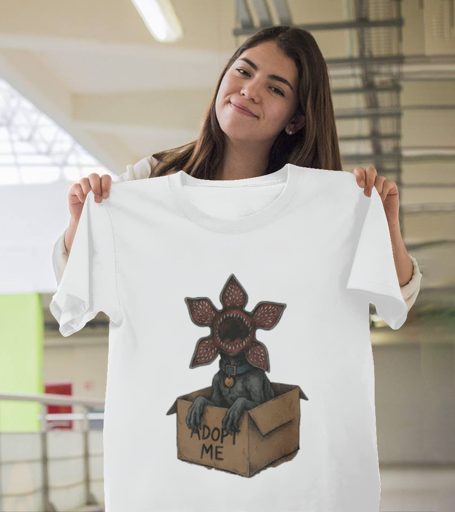 Adopt A Demogorgon Adopt Me Stranger Things Pet Box T-Shirt