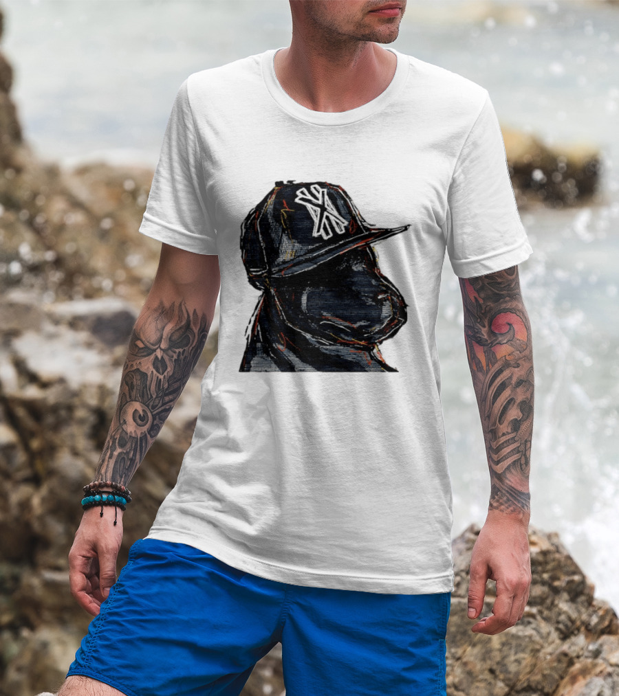 Labrador Retriever New York Yankees All Dogs Go To Heaven Cap T-Shirt