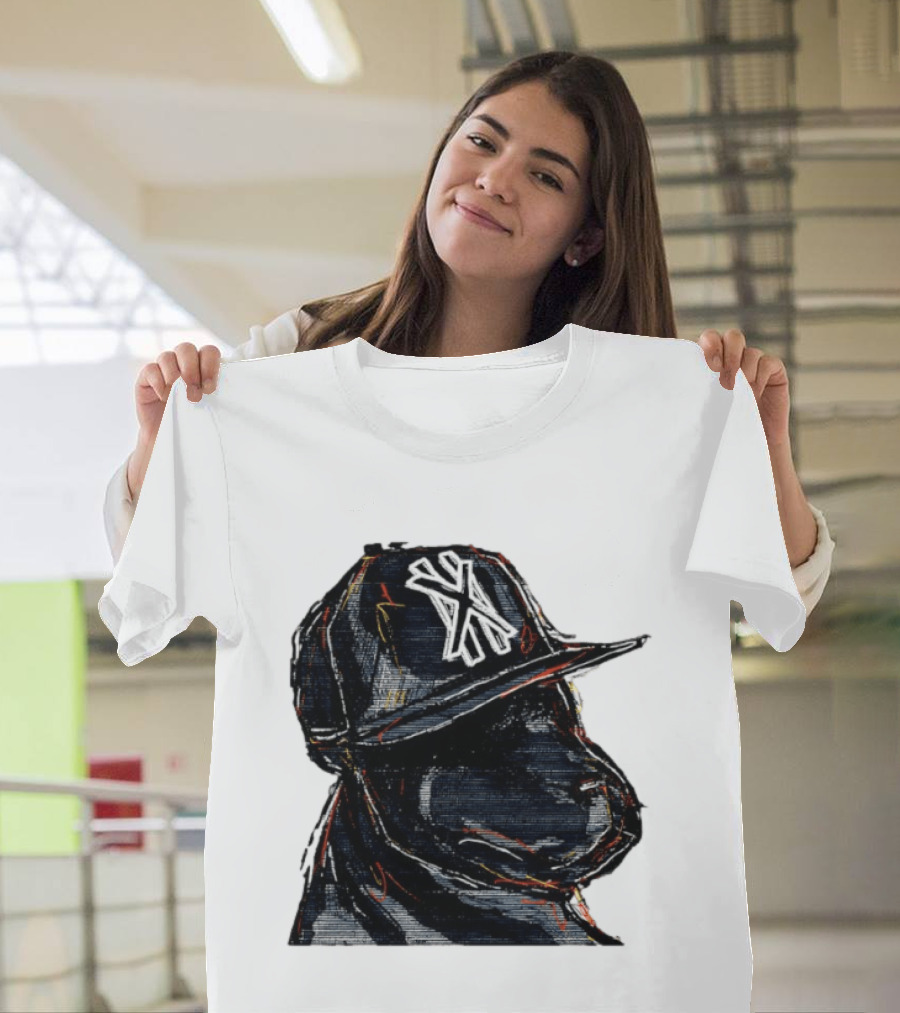 Labrador Retriever New York Yankees All Dogs Go To Heaven Cap T-Shirt