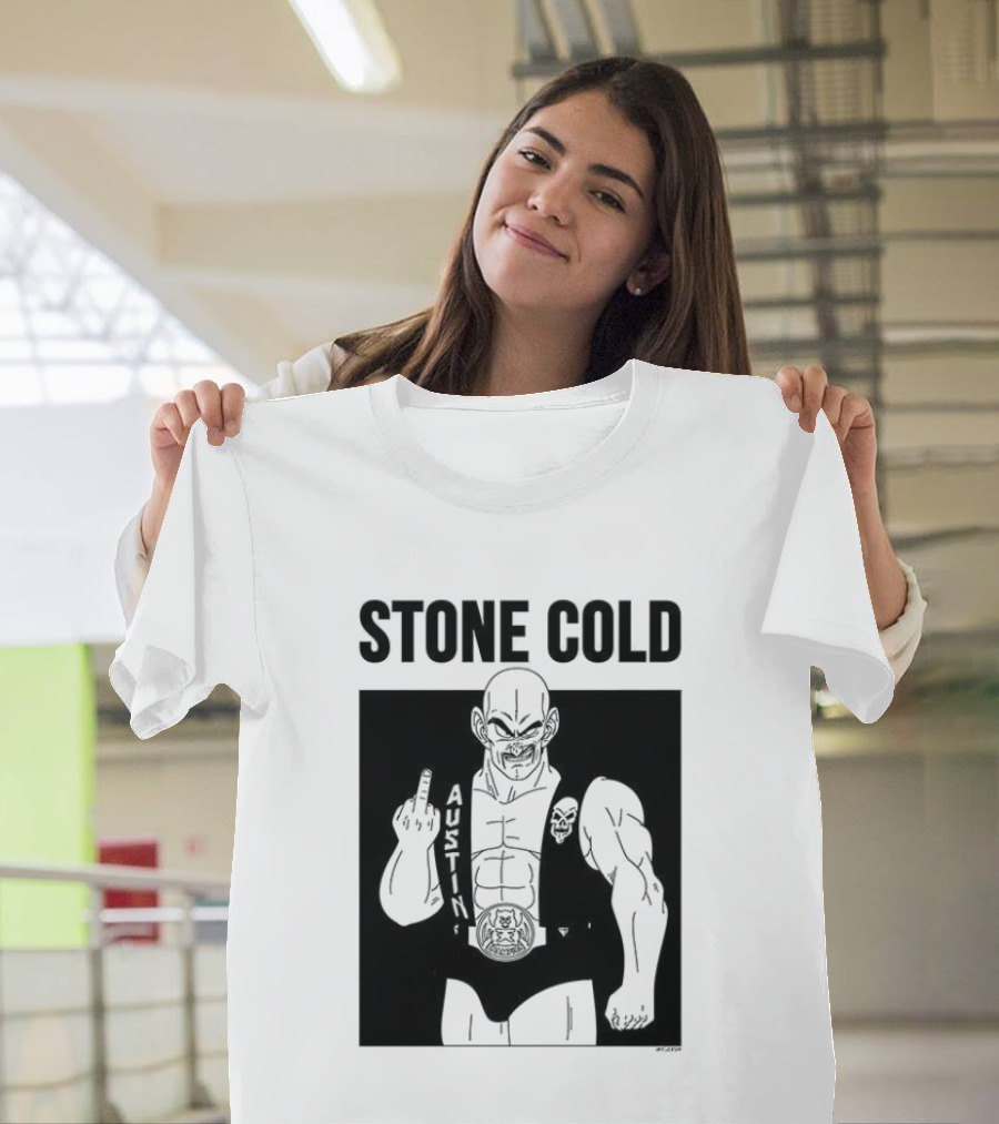 Stone Cold Nappa Gesture Iconic Fusion T-Shirt
