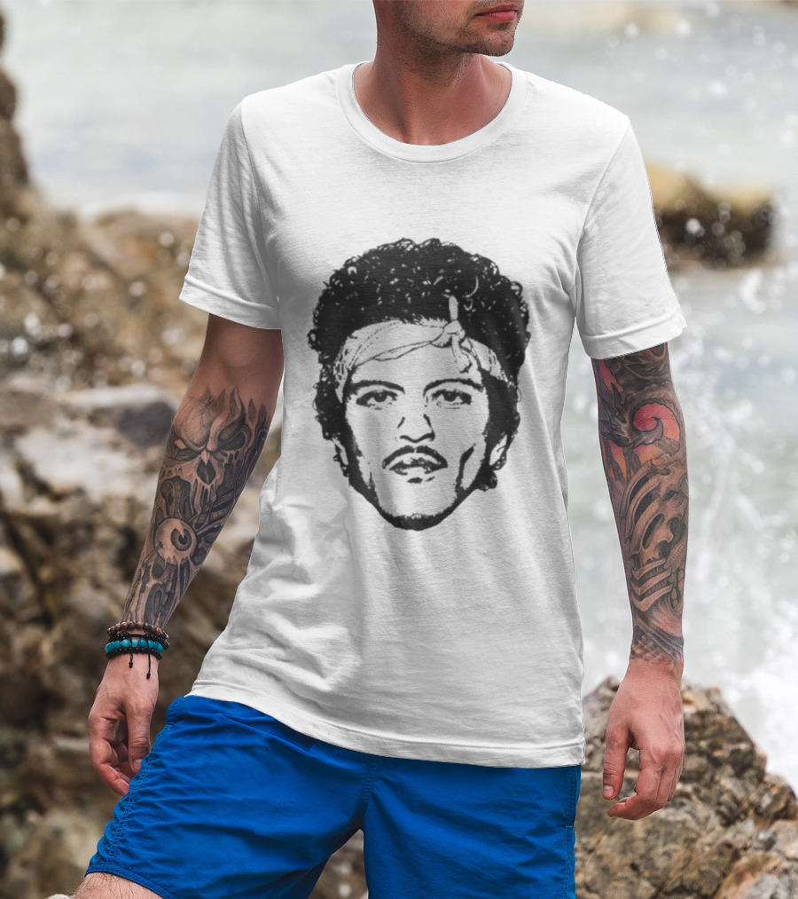 The Romantic Curly Hair Bandana T-Shirt