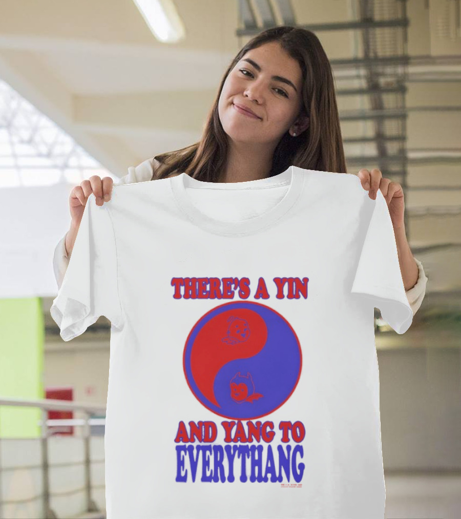 Yin Yang Duality With Angel Devil T-Shirt