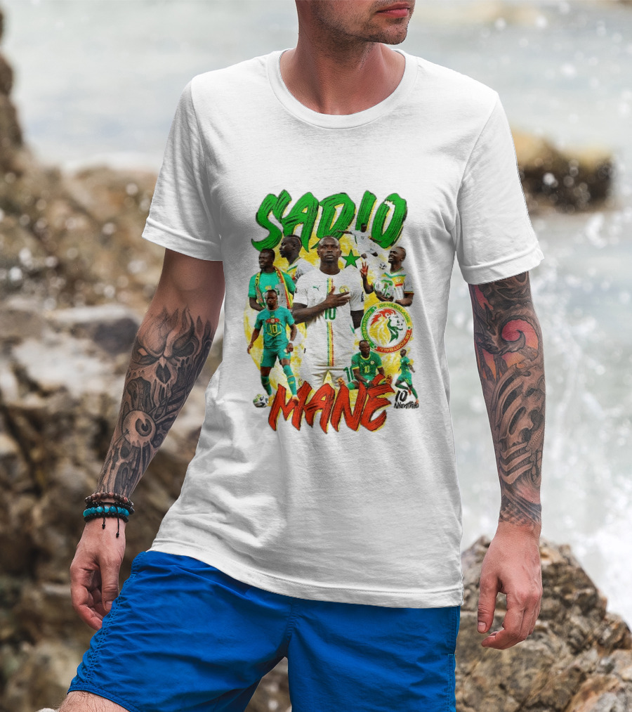 Sadio Mané Senegal National Football Team 10 2026 T-Shirt