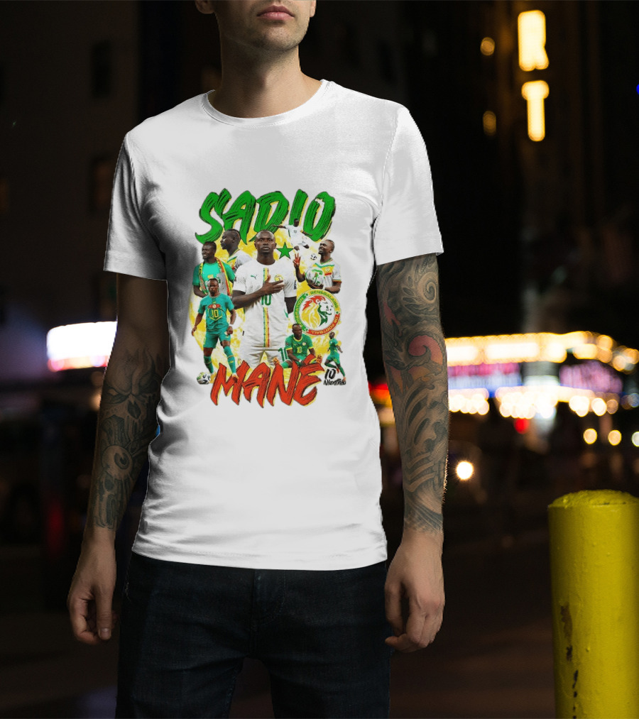 Sadio Mané Senegal National Football Team 10 2026 T-Shirt