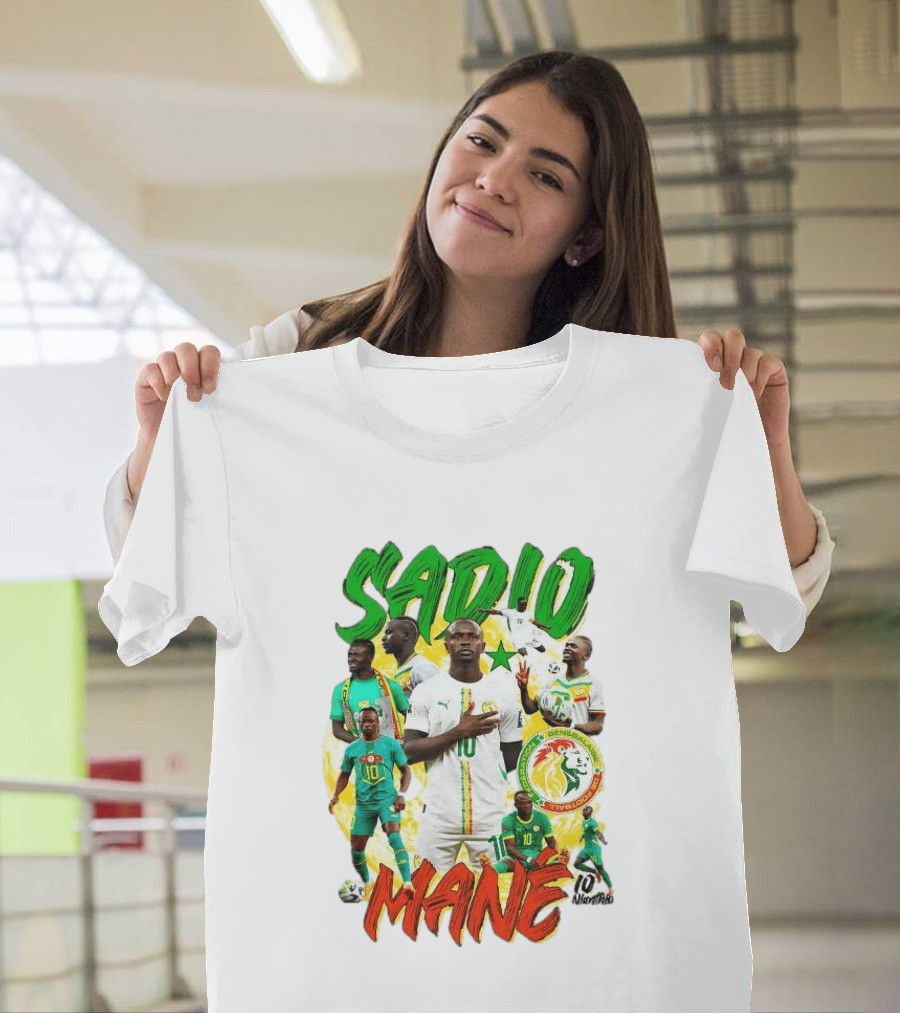 Sadio Mané Senegal National Football Team 10 2026 T-Shirt