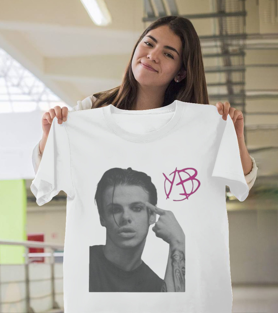 Yungblud YB Logo Finger Tattoo T-Shirt