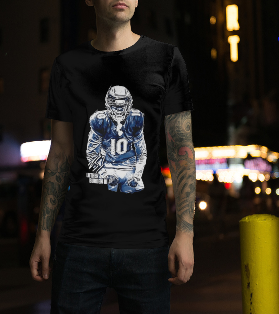 Luther Burden III Chicago Bears Number 10 T-Shirt