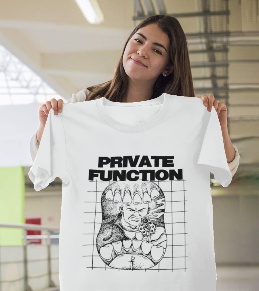PRIVATE FUNCTION Teeth Grid T-Shirt