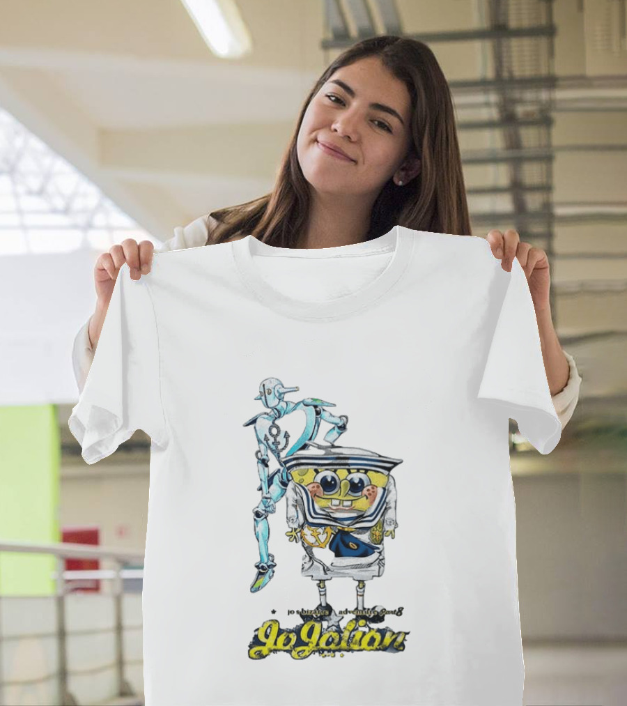 Jo Jolion JoJo's Bizarre Adventure Part 8 Spongebob T-Shirt