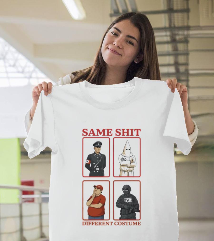 Same Shit Different Costume Anti Coward Ice T-Shirt