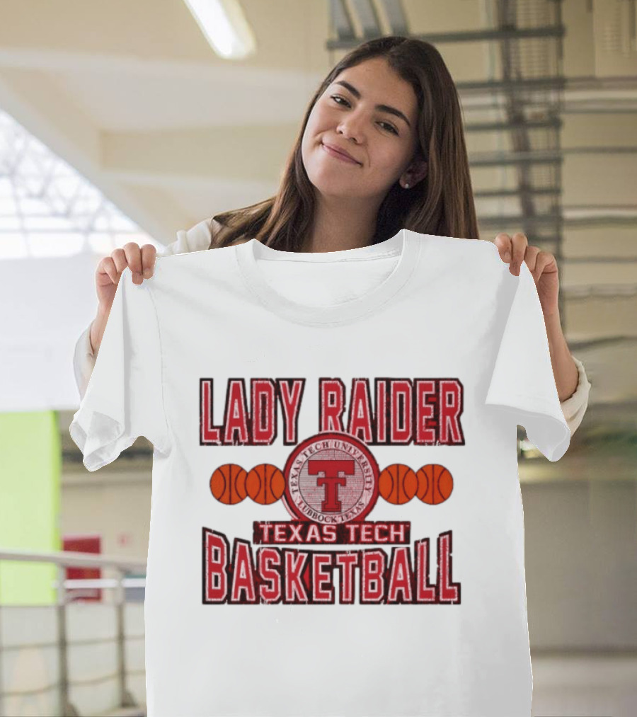 Texas Tech University Lady Raider Basketball Team Lubbock Texas T-Shirt