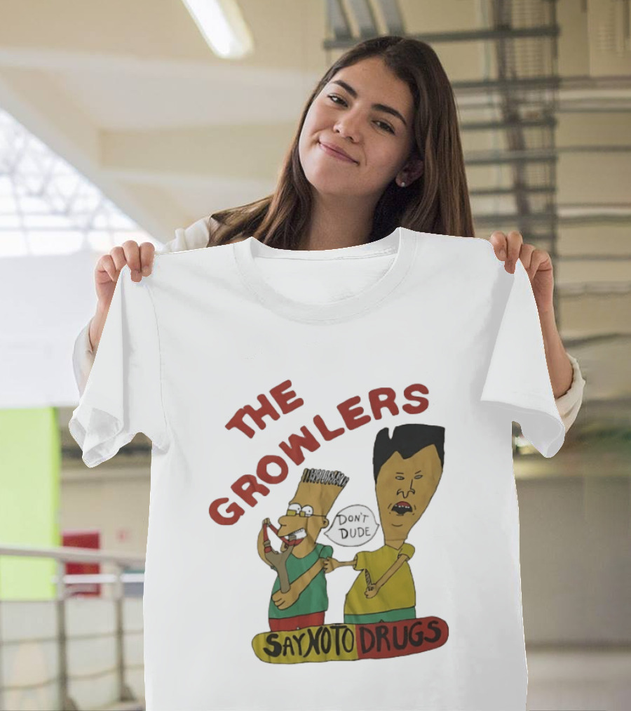 The Growlers Say No To Drugs Don't Dude T-Shirt