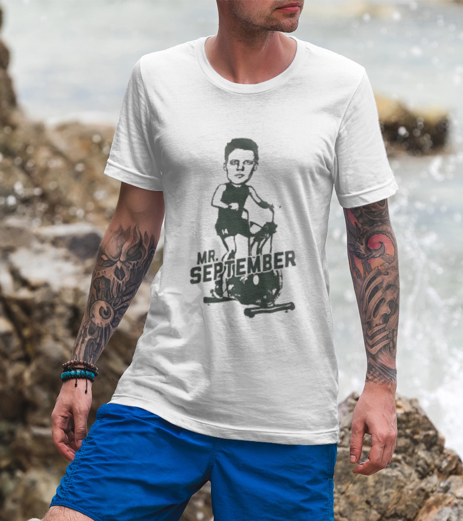 Trending Zach Parise Mr September Minnesota Wild Hockey T-Shirt