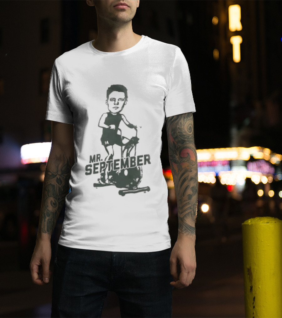 Trending Zach Parise Mr September Minnesota Wild Hockey T-Shirt