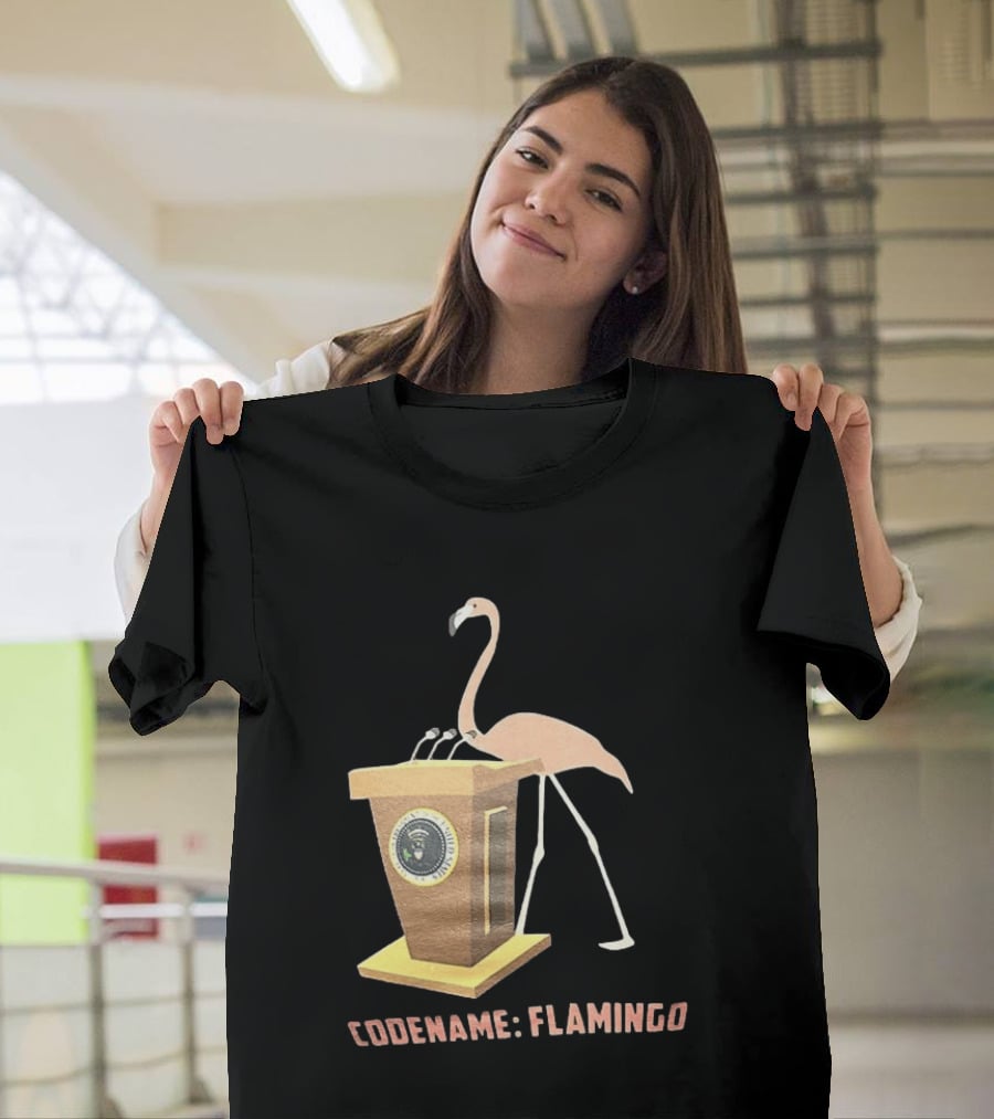 Codename Flamingo Presidential Podium Seal T-Shirt