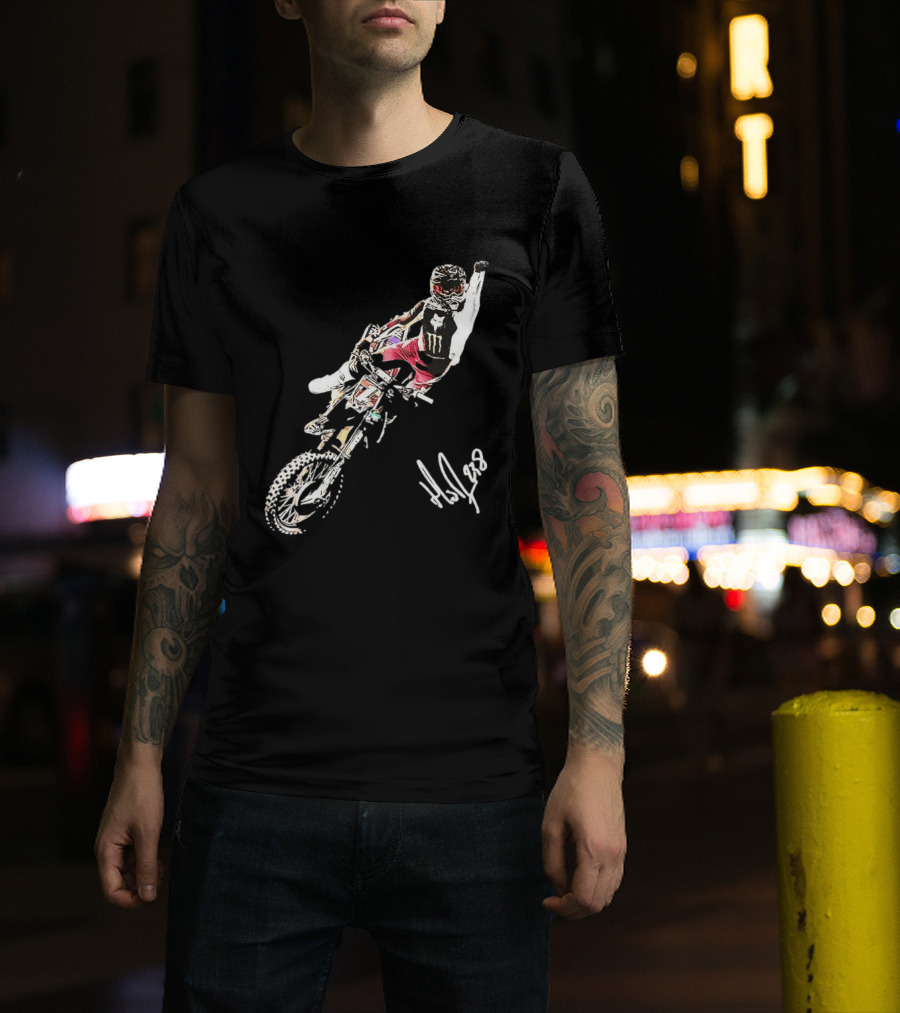 Haiden Deegan Motocross Supercross Back To Back Triumph T-Shirt