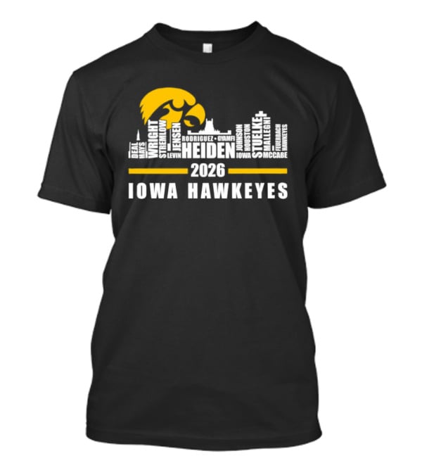 Iowa Hawkeyes 2026 Heiden Skyline T-Shirt