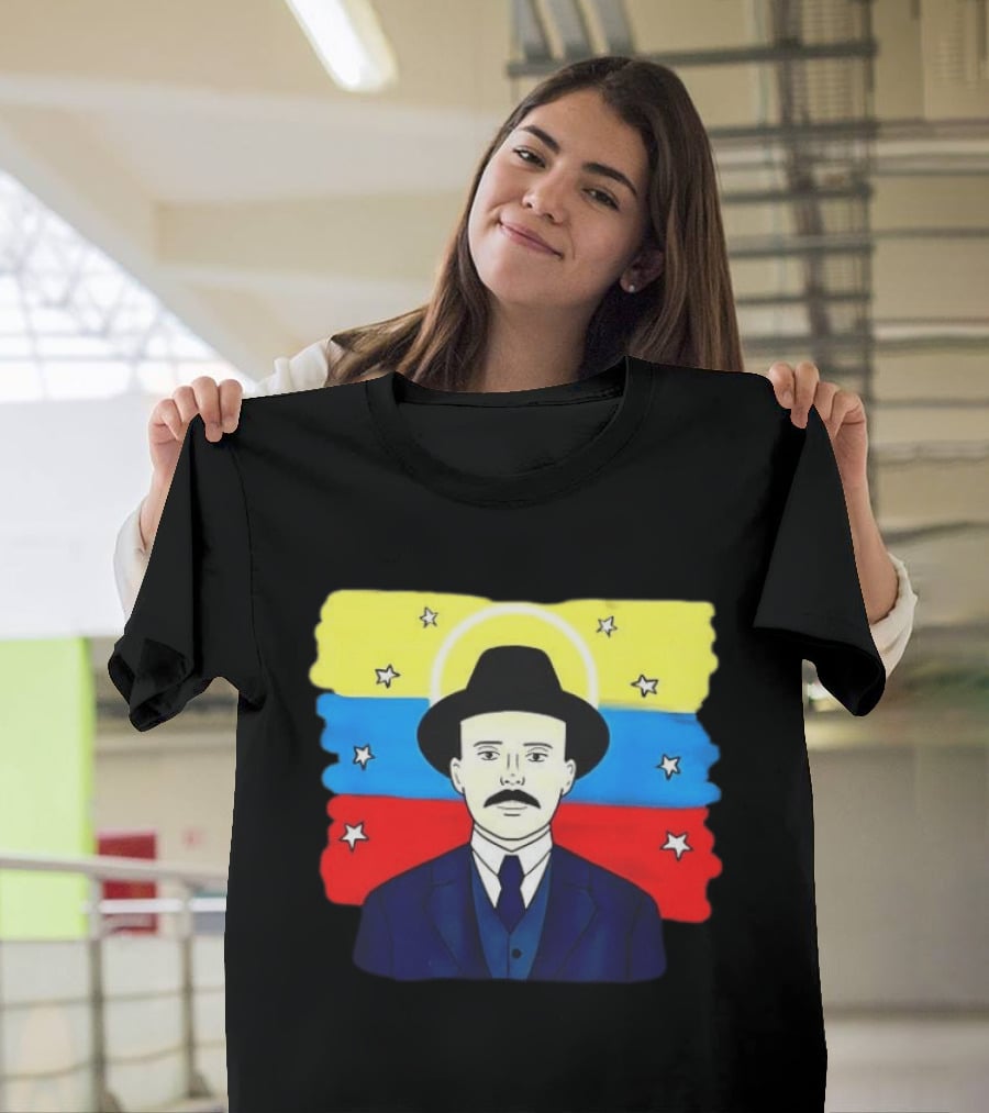 Venezuela Flag José Gregorio Hernández T-Shirt