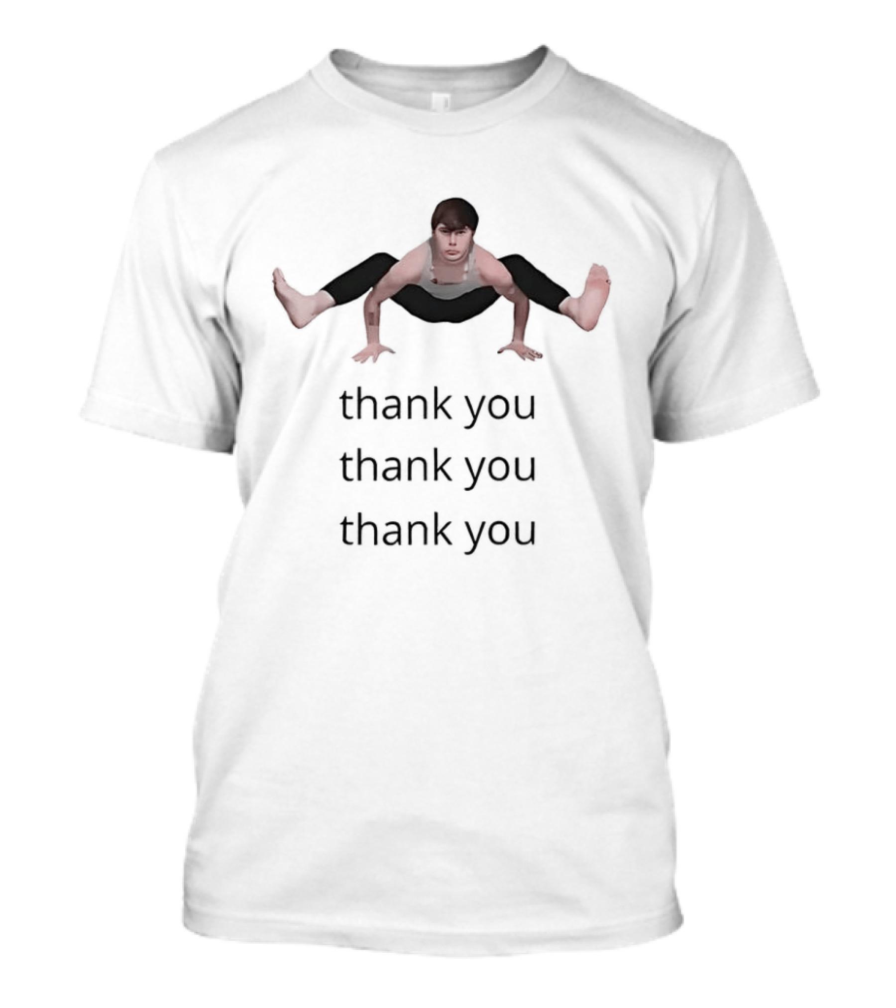Noah Huels Thank You Thank You Thank You Ironic Meme T-Shirt
