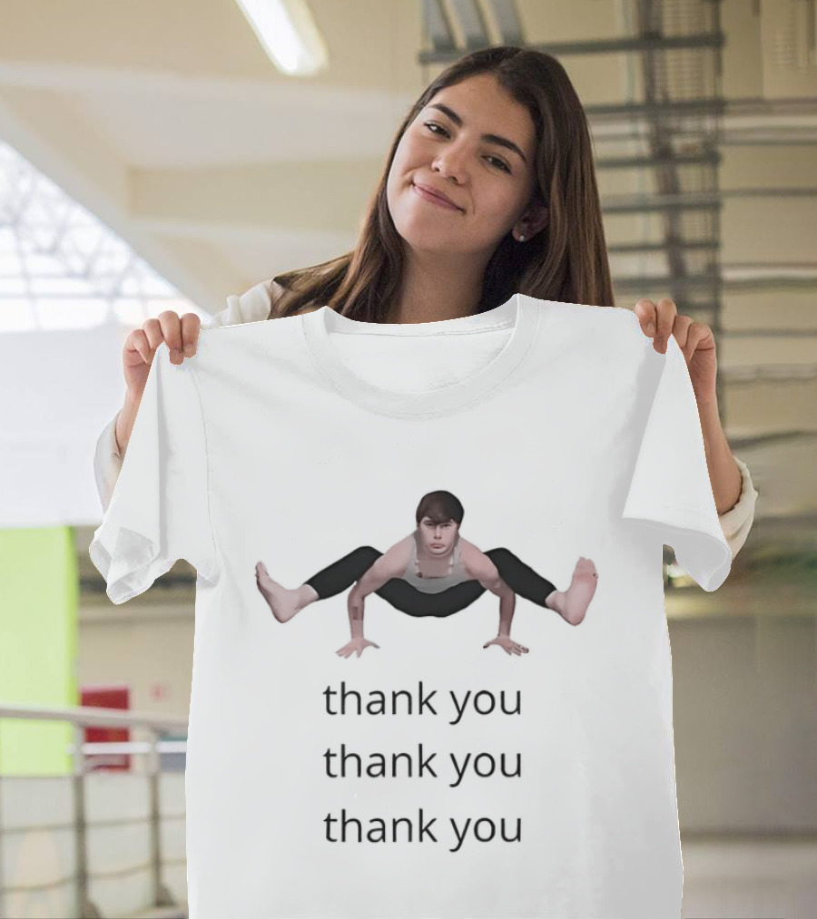 Noah Huels Thank You Thank You Thank You Ironic Meme T-Shirt