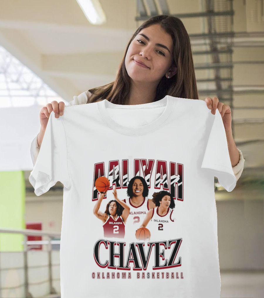 Aaliyah Chavez Oklahoma Basketball Star Number 2 T-Shirt