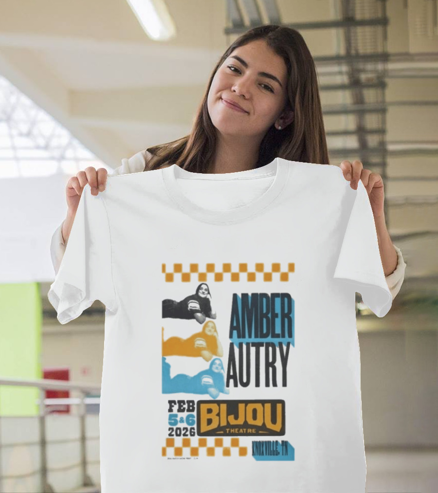 Amber Autry Live Comedy February 5 6 2026 Bijou Theatre Knoxville TN T-Shirt