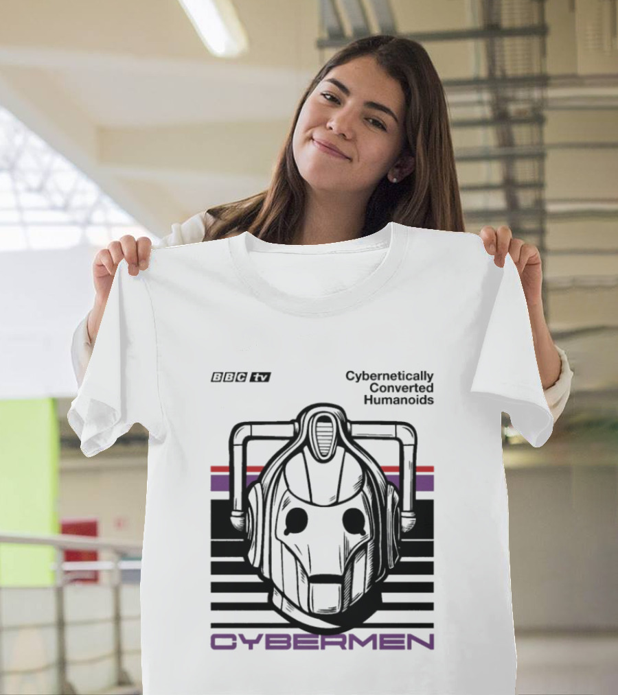 BBC TV Cybermen Cybernetically Converted Humanoids T-Shirt