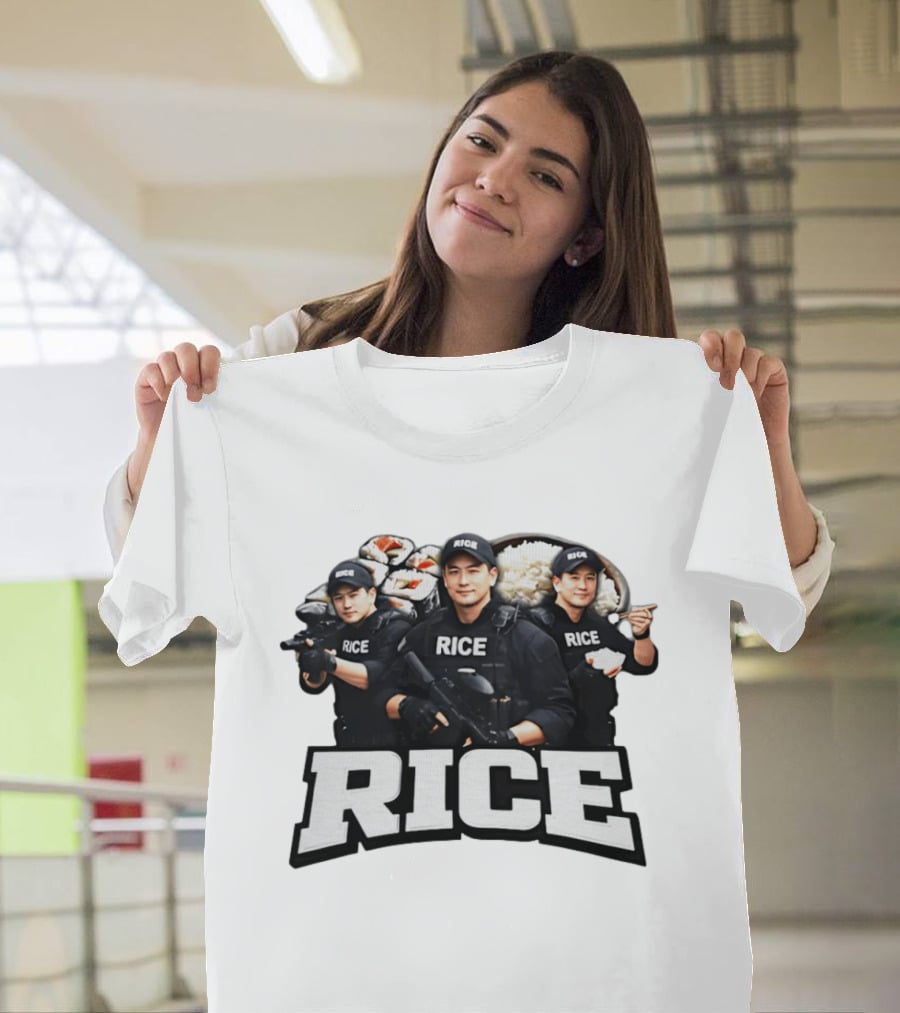 RICE Police Tactical Sushi Team T-Shirt
