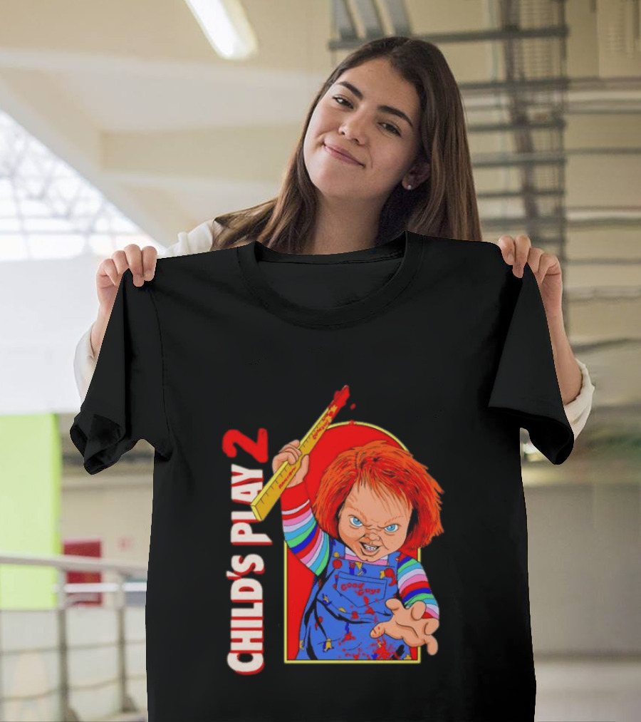 Child's Play 2 Chucky Good Guys Ruler T-Shirt