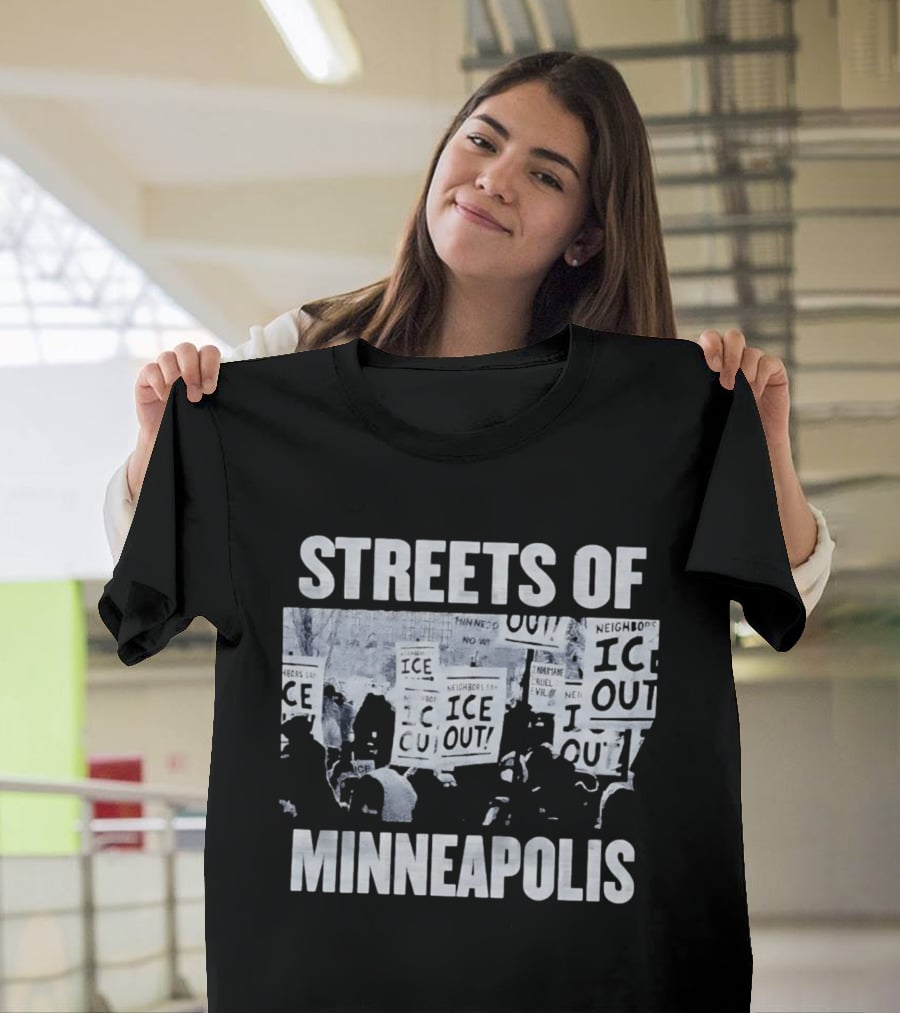 Streets Of Minneapolis Neighbors Say Ice Out T-Shirt