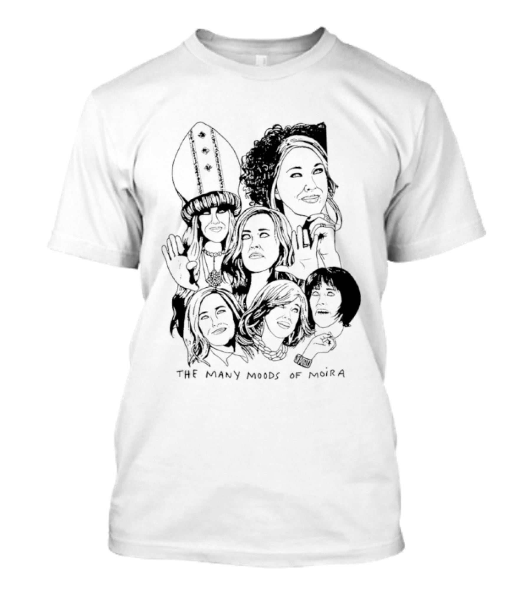 Catherine O'Hara The Many Moods Of Moira Expressions T-Shirt