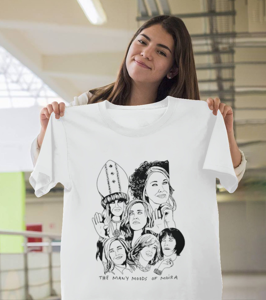 Catherine O'Hara The Many Moods Of Moira Expressions T-Shirt