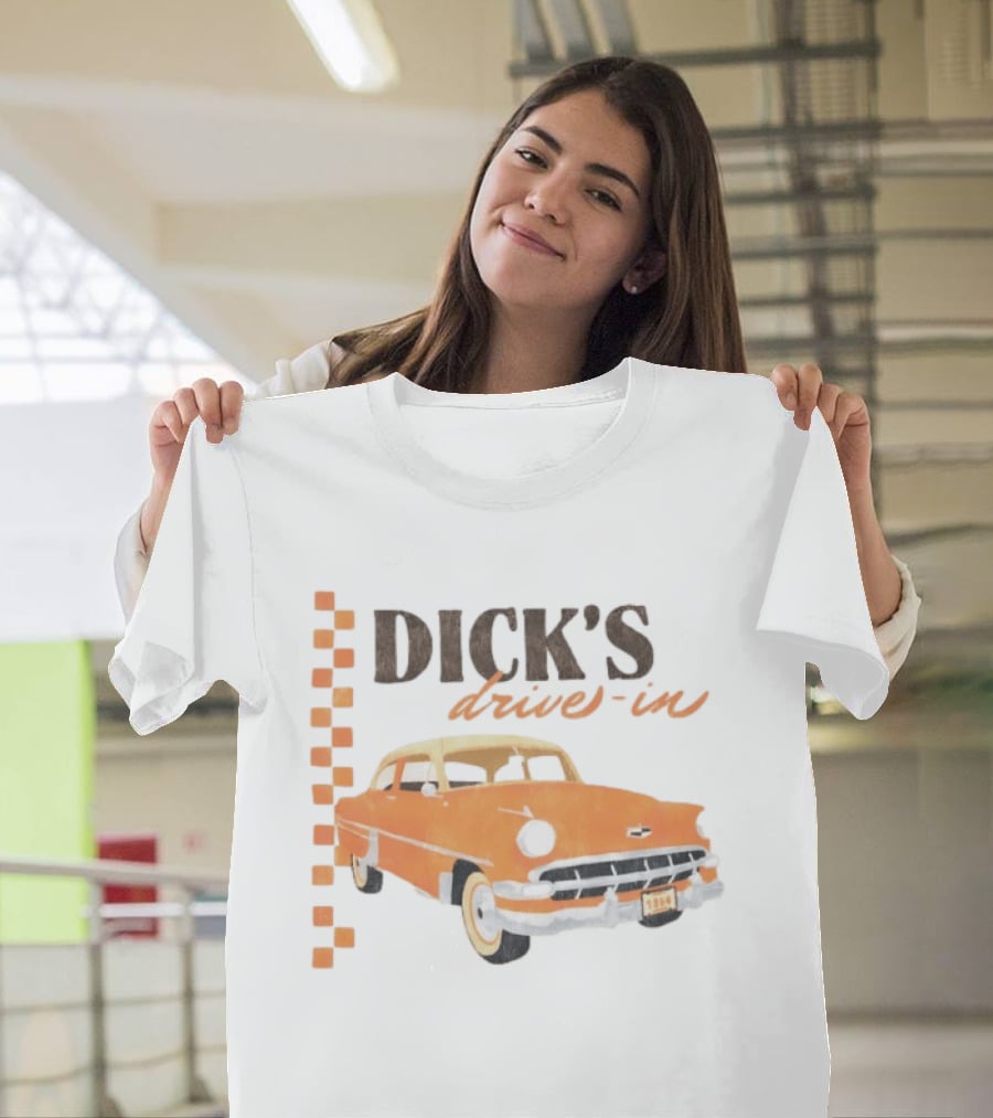 Dick's Drive In Vintage Car T-Shirt